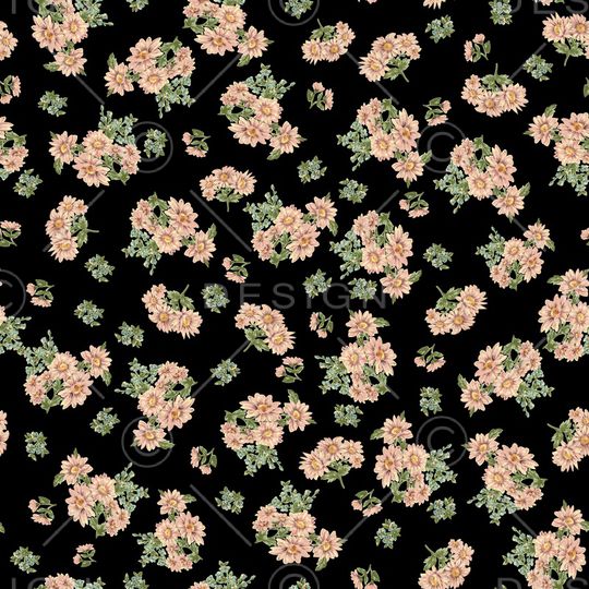 花卉印花花型图片
