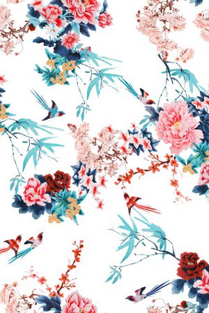 花卉印花花型图片