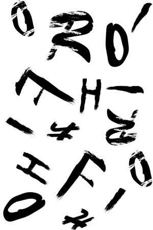 字母印花花型图片