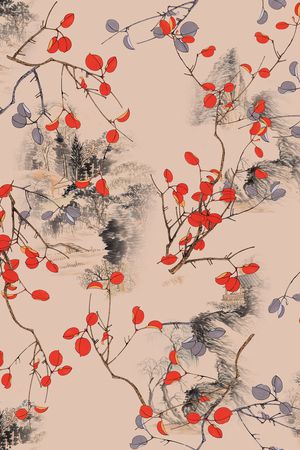 数码花型印花花型图片