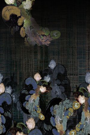 女装定位花印花花型图片