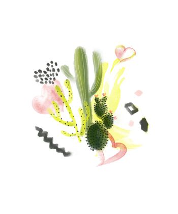 爱心印花花型图片