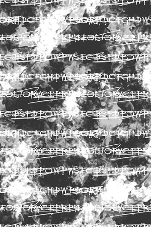 字母印花花型图片