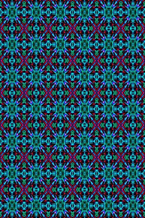 格子印花花型图片