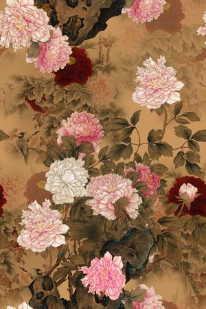 花卉印花花型图片