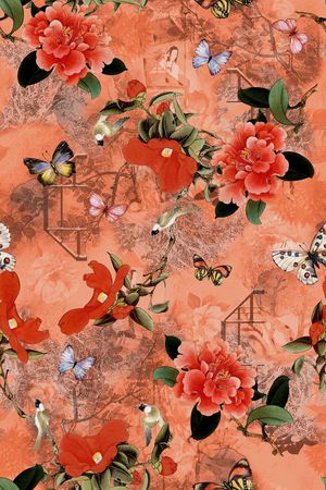 花卉印花花型图片
