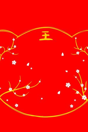 定位花印花花型图片