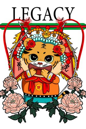 定位花印花花型图片