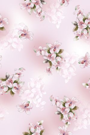 花卉印花花型图片