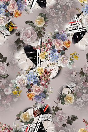 花卉印花花型图片
