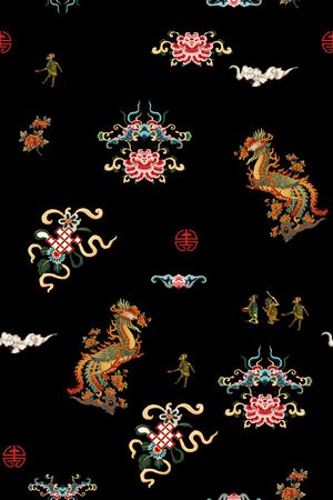 时尚印花花型图片