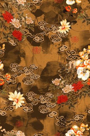 时尚印花花型图片