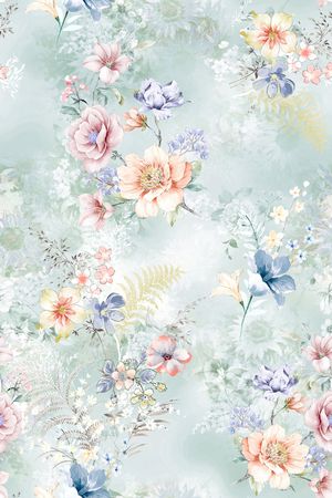 花卉印花花型图片