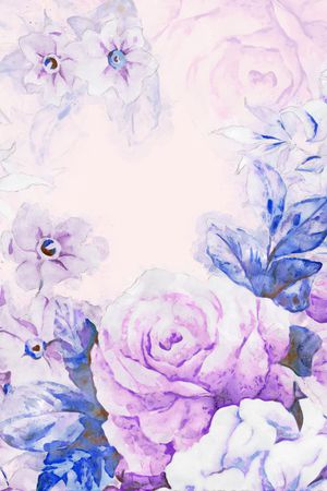 数码花型印花花型图片