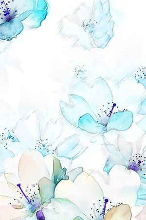 定位花印花花型图片