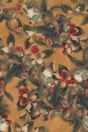 香云纱印花花型图片