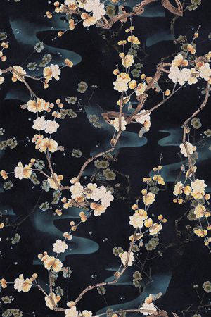 复古印花花型图片