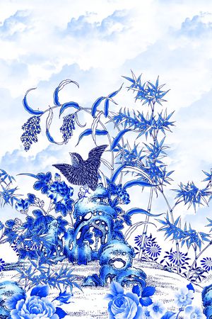 定位花印花花型图片