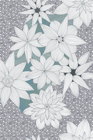 几何印花花型图片