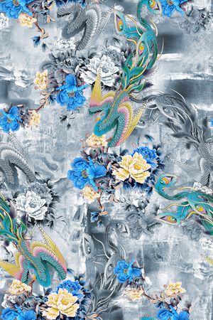 时尚印花花型图片