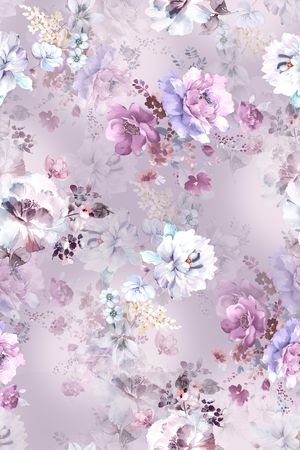 花卉印花花型图片