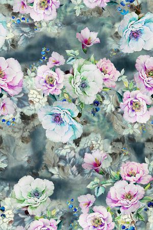 花卉印花花型图片