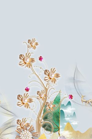 时尚印花花型图片