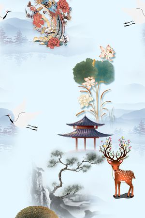 时尚印花花型图片