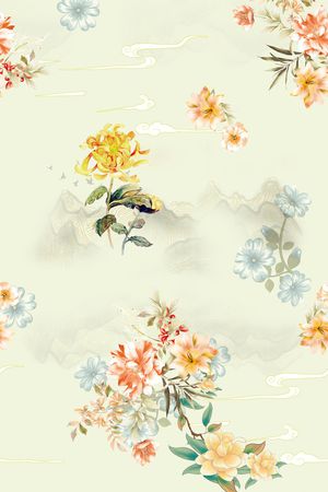 时尚印花花型图片