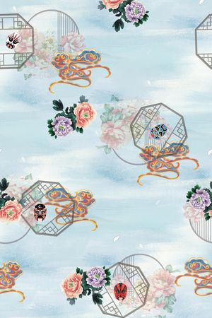 时尚印花花型图片