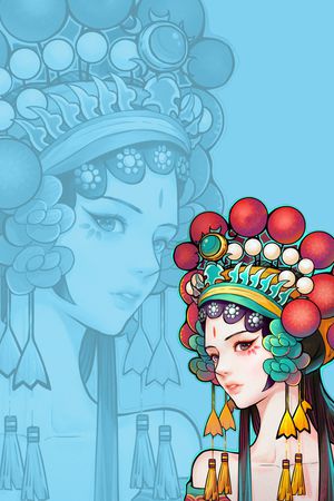 定位花印花花型图片