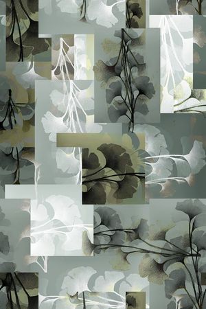 几何印花花型图片