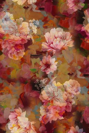 花卉印花花型图片