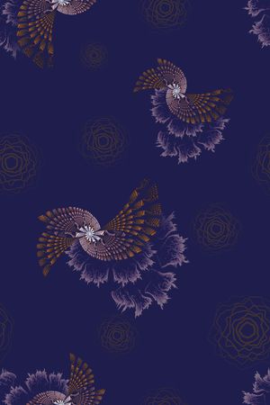 纸印花印花花型图片