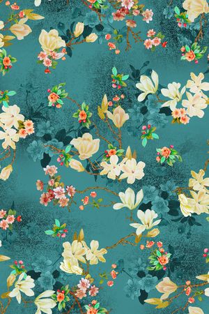 花卉印花花型图片