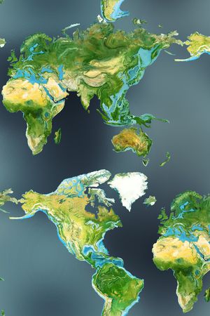 地图印花花型图片