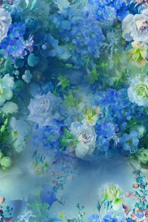 花卉印花花型图片