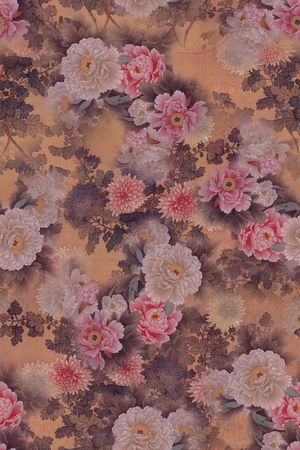 香云纱印花花型图片