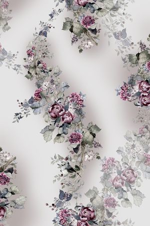 花卉印花花型图片
