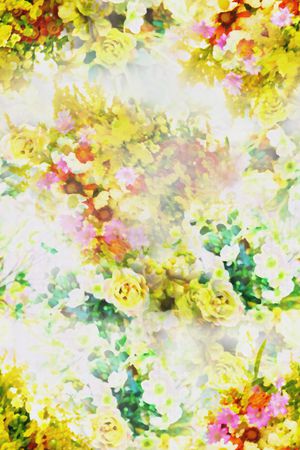 定位花印花花型图片