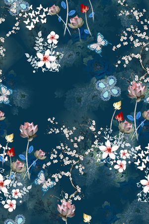 女装印花花型图片