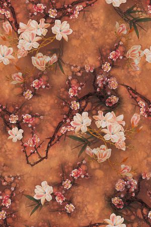 中国风印花花型图片