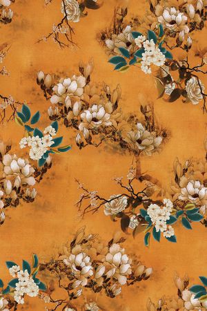 中国风印花花型图片