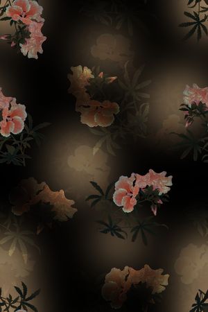 花卉印花花型图片
