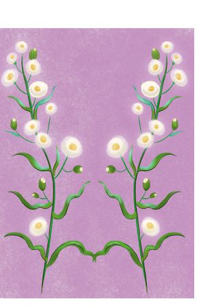 定位花印花花型图片