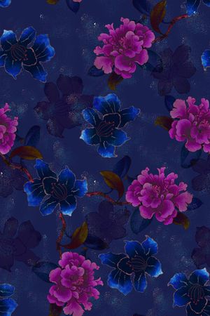 香云纱印花花型图片