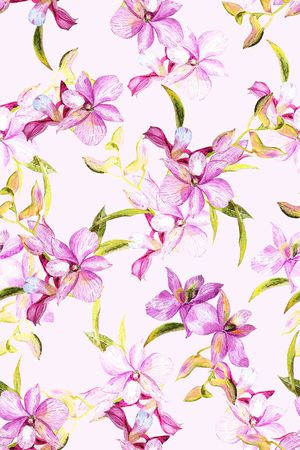 花卉印花花型图片