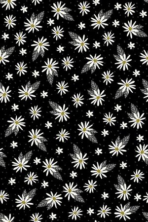 水彩印花花型图片