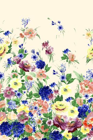 定位花印花花型图片