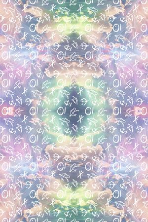 星空印花花型图片